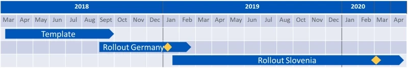 SAP-Einf&uuml;hung Zeitplan: Jahres&uuml;bersicht | SPIRIT/21