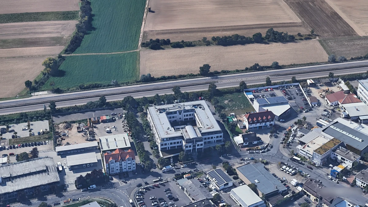 SPIRIT/21 Standort in R&uuml;sselsheim aus der Vogelperspektive | SPIRIT/21